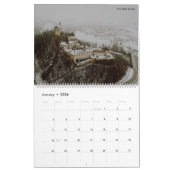 Burgen in Europa 2024 Kalender (Jan 2026)