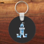 Burgen Schlüsselanhänger Watercolor (Vorderseite)