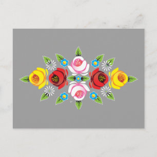 Burgen - Traditionelle Kanarische Volkskunst Postkarte