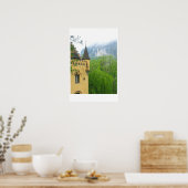 Burgen von Bayern Poster (Küche)