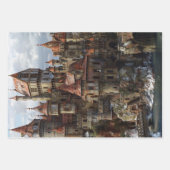 Burgen von Bellinzona Geschenkpapier Set (Vorderseite 2)