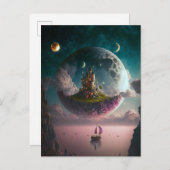 Burgen von Bellinzona Postkarte (Vorne/Hinten)