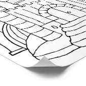 Burgen von Castel Locarno Poster (Ecke)