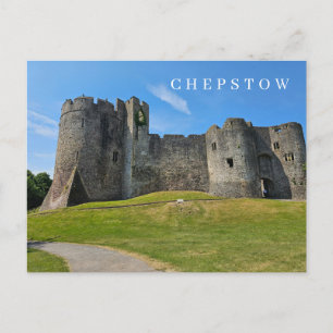 Burgen von Chepstow Postkarte