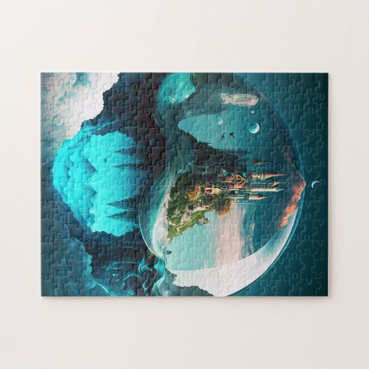 Burgen von Crystal Ball Puzzle (Horizontal)