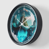 Burgen von Crystal Ball Uhr (Winkel)