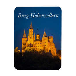 Burgen von Deutschland - Hohenzollern Foto Magnet