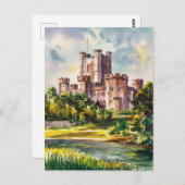 Burgen von Dover Postkarte (Vorne/Hinten)