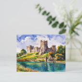 Burgen von Dover Postkarte (Stehend Vorderseite)