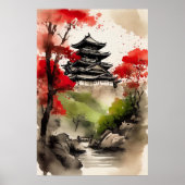 Burgen von Echoing Poster (Vorne)