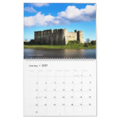 Burgen von England Landschaftlicher Wallfahrtskale Kalender (Jan 2027)