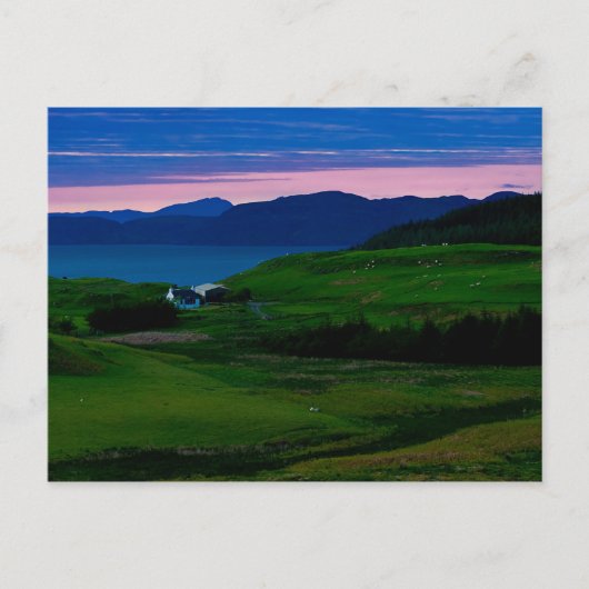 Burgen von Glengorm Postkarte (Vorderseite)