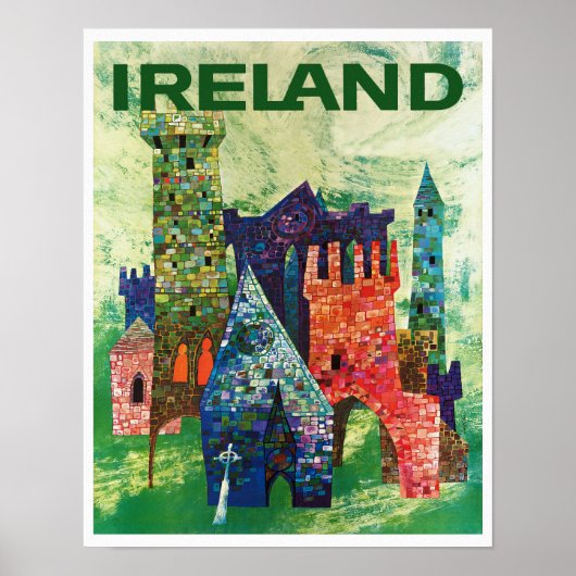 Burgen von Irland Poster (Vorne)