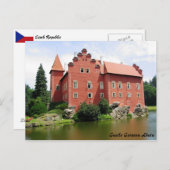 Burgen von Locarno Postkarte (Vorne/Hinten)