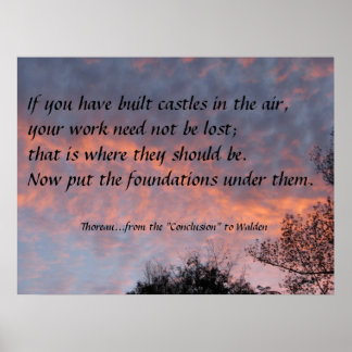 Burgen von Lugano Poster