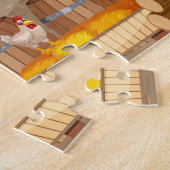 Burgen von Mittelalter Puzzle (Seite)