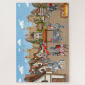 Burgen von Mittelalter Puzzle (Vertikal)