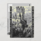 Burgen von Mitteleuropa Postkarte (Vorne/Hinten)