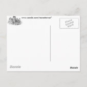 Burgen von Mitteleuropa Postkarte (Rückseite)