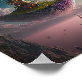 Burgen von Monte Fantasy Poster (Ecke)