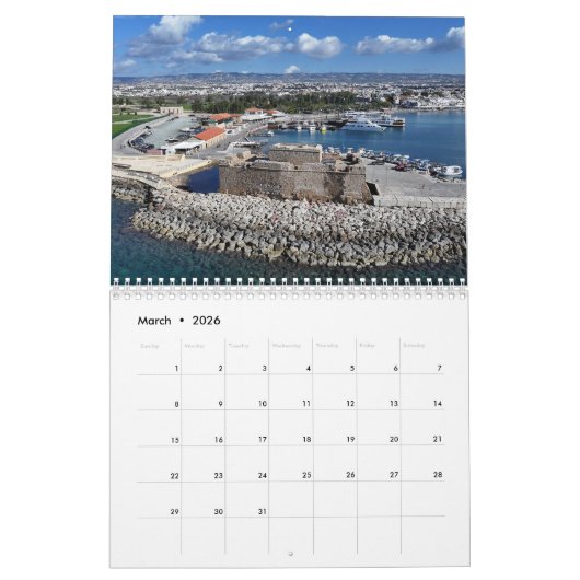 Burgen von Paphos Kirche Santa Maria delle Grazie Kalender (Mär 2026)
