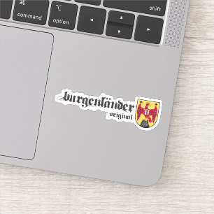 Burgenländer Original Österreich Wappen Rustikal Aufkleber