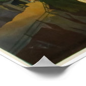 Bürgenstock bei Luzern, Schweiz, Reiseplakat Poster (Ecke)