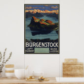 Burgenstock Poster (Küche)