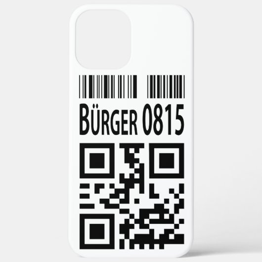Bürger 0815 Case-Mate Samsung Galaxy Case (Rückseite)