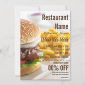 Burger-12x18-Flyer Einladung (Vorderseite)
