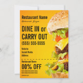 Burger-12x18-Flyer Einladung (Rückseite)