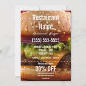 Burger-12x18-Flyer Einladung (Vorderseite)