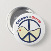 Bürger 4 Bernie Button (Vorne & Hinten)