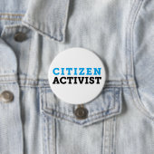 Bürger-Aktivisten-Knopf Button (Beispiel)