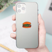 Burger Aufkleber (Telefon)