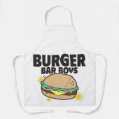 Burger Bar Boys Schürze (Vorderseite)