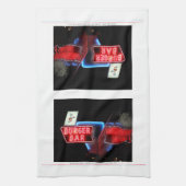 Burger Bar Bristol Virginia Geschirrtuch (Vertikal)