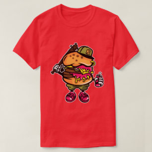 Burger Baseball Men-T - Shirt