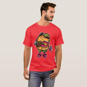 Burger Baseball Men-T - Shirt (Vorne ganz)