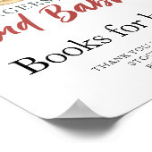 Burger, Bier & Milchbücher für Säuglinge Poster (Ecke)