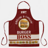Burger-Boss-Schürze Schürze (Vorderseite)