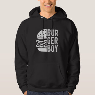 Burger BOY Burger Fast Food Restaurant Feinschmeck Hoodie