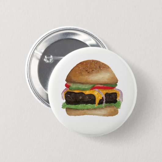 Burger-Button Button (Vorne & Hinten)