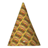 Burger Cheeseburger Wiedersehen Picnic Cookout Par Partyhütchen (Rechts)