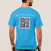 Bürger Climate Lobby QR Code Alabama front&back T-Shirt (Rückseite)