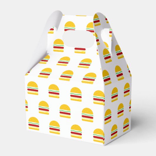 Burger Clipart Geschenkschachtel (Rückseite)