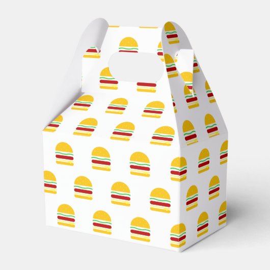 Burger Clipart Geschenkschachtel (Vorderseite)