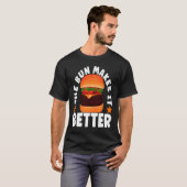 Burger Costume Hamburger Cheeseburger T-Shirt (Vorne ganz)