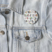 Bürger der Nachbarschaft des NYC New York City Button (Beispiel)