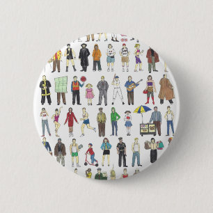 Bürger der Nachbarschaft des NYC New York City Button